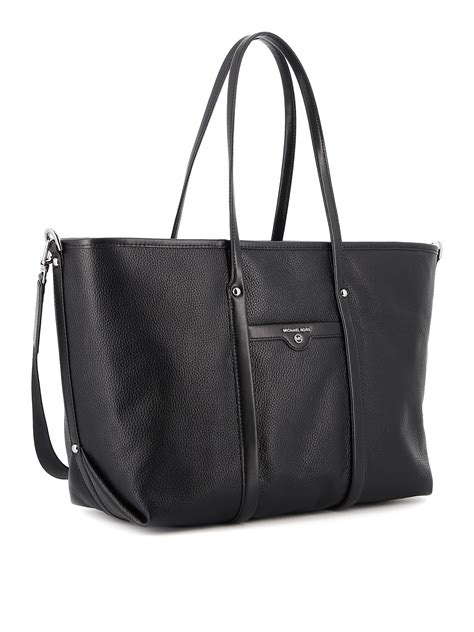 Michael Kors Black Beck Large Tote Bag at FORZIERI